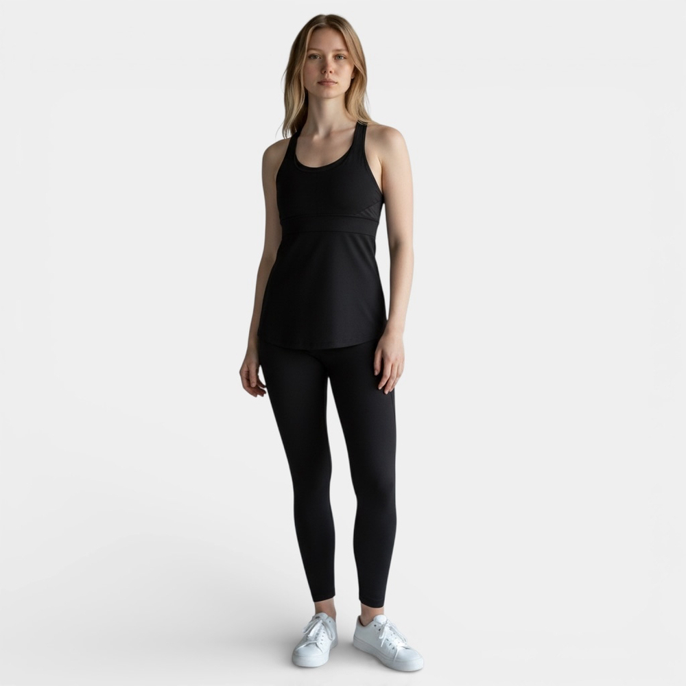 LULULEMON Scoopneck Racerback Cut-out Tank Top, Sz 4